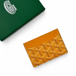 GOYARD визитница желтая