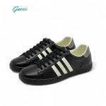 GUCCI кеды коллаборация Adidas 3 полоски