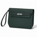 HERMES барсетка эпсон темно-зеленая