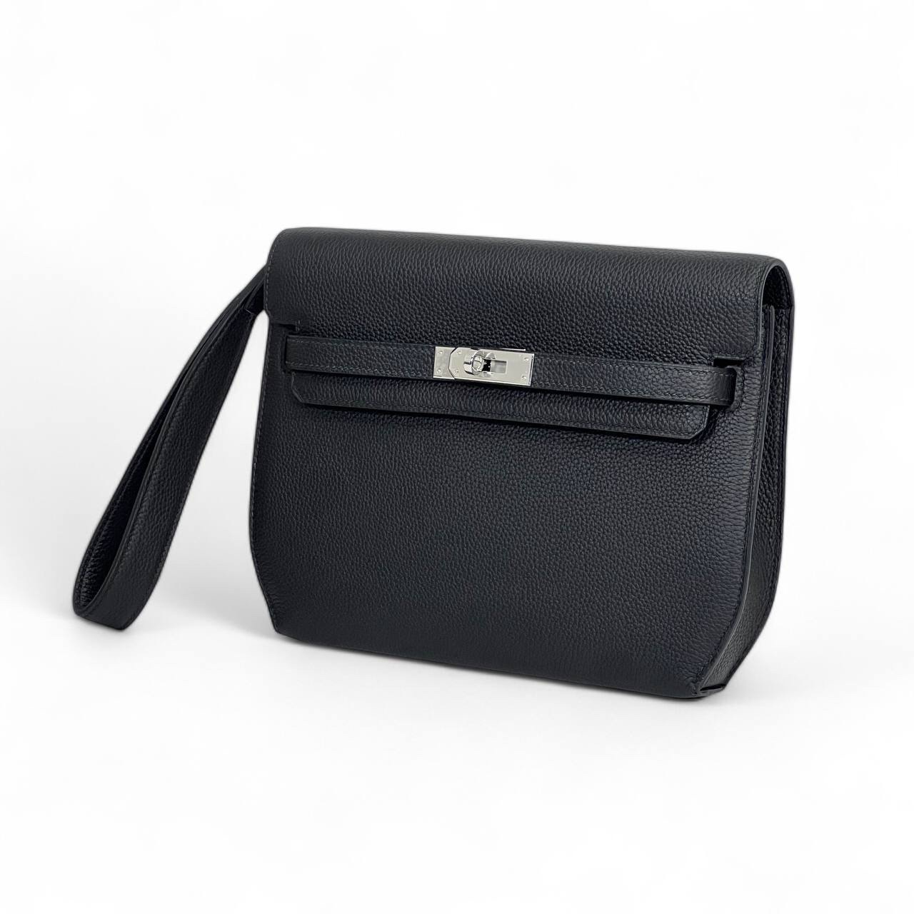 hermes-borsetka-s-dvumya-variantami-remeshkov-kozha-togo-chernaya-zamok-kelly.jpg HERMES борсетка с двумя вариантами ремешков кожа того черная замок Kelly — изображение 1