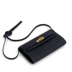 HERMES клатч TO GO черная эпсом золото