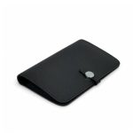 HERMES кошелек большой кожа Того с хлястиком черный