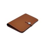 HERMES кошелек большой кожа Того с хлястиком кэмел