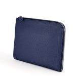 HERMES папка А5 кожа того синяя