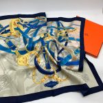 HERMES платок ремни и фурнитура бежевый