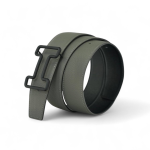 HERMES ремень светло-коричневый с белой строчкой съемная пряжка