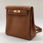 HERMES рюкзак кожа Того коричневый