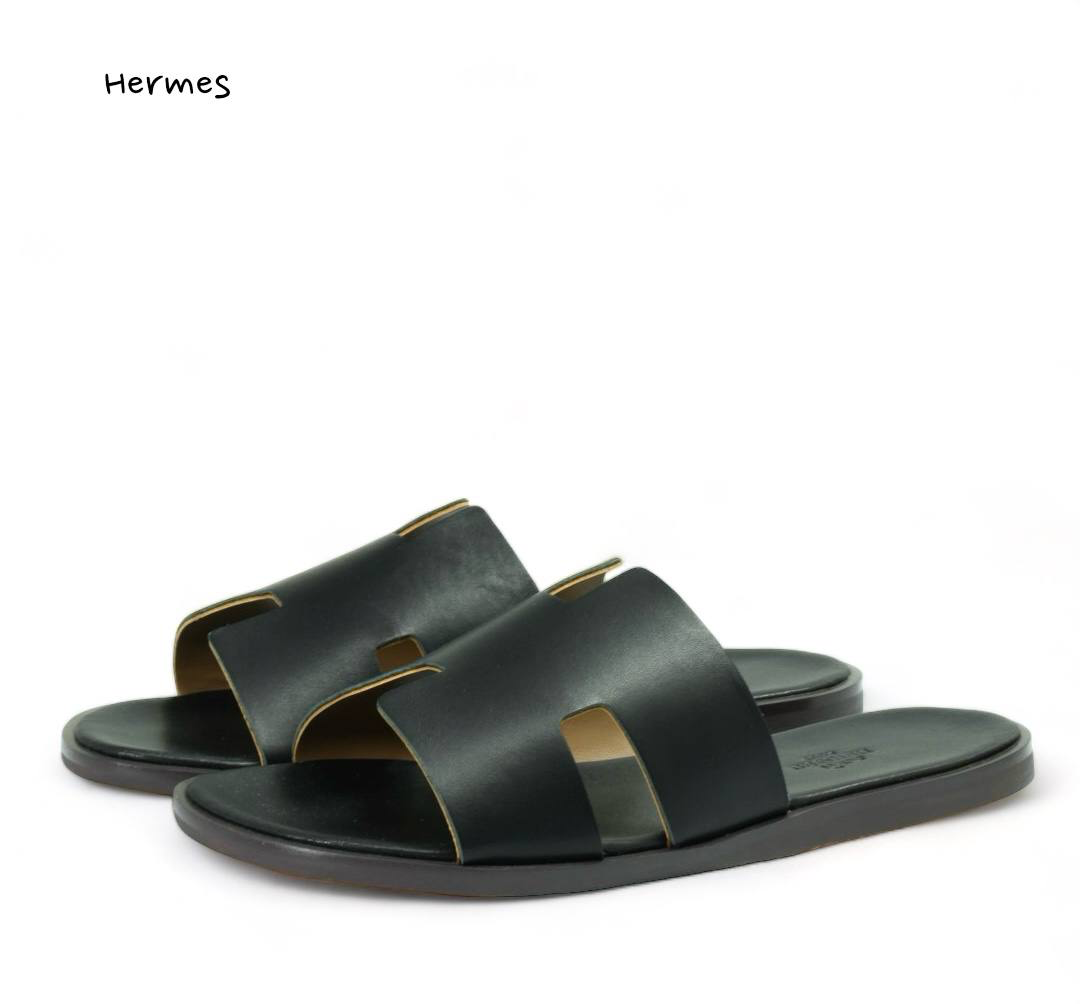 hermes-shlepanczy-h-chernye.png HERMES шлепанцы H черные — изображение 1