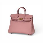 HERMES сумка Birkin кожа Свифт 25 см золото