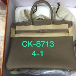 HERMES сумка Birkin кожа Того 35 см бежевая фурнитура серебро