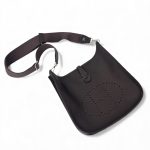 HERMES сумка Evelyne кожа Того 29 см шоколадная