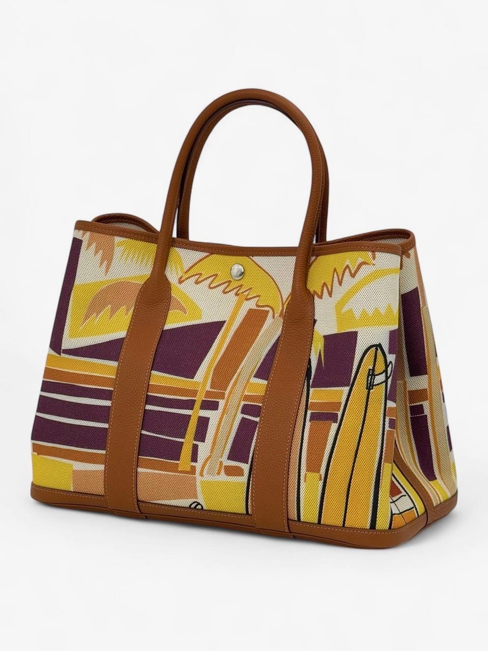 hermes-sumka-garden-tekstil-kemel.jpg HERMES сумка Garden текстиль кэмел — изображение 1