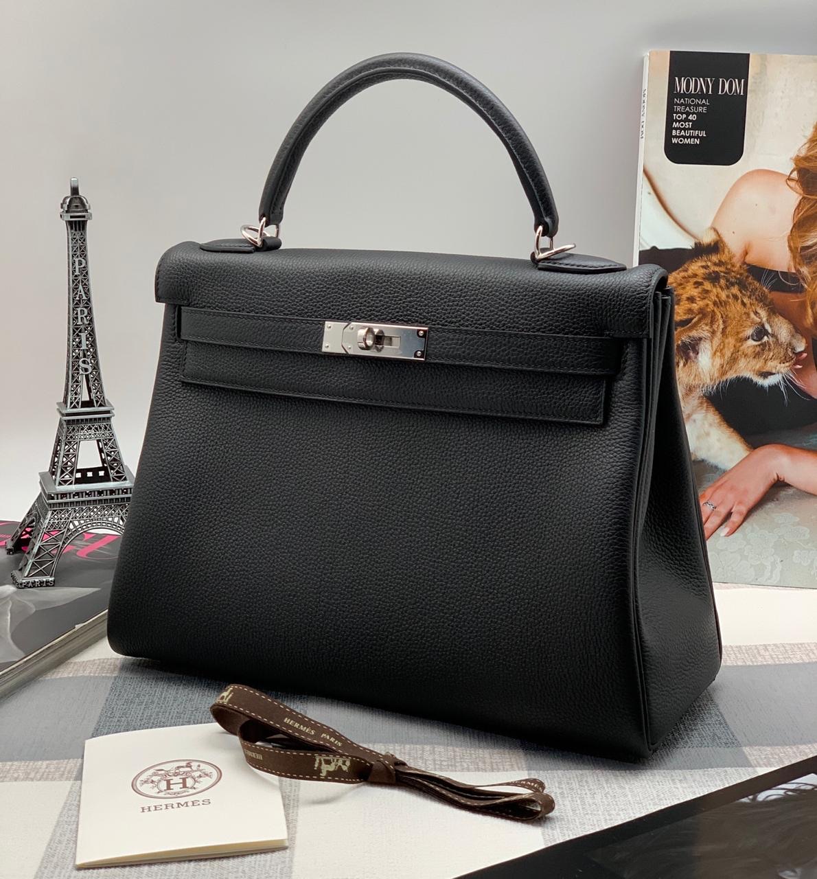 hermes-sumka-kozha-togo-kelly-ruchnaya-32-sm-chernaya.jpg HERMES сумка кожа того Kelly ручная 32 см черная — изображение 1