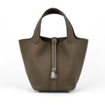 HERMES сумка Picotin карго 18 см кожа Того этуп