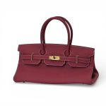Hermes сумка Shoulder 42 см кожа того бордовая золото