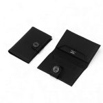 HERMES визитница книжка черная