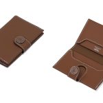 HERMES визитница книжка кэмел