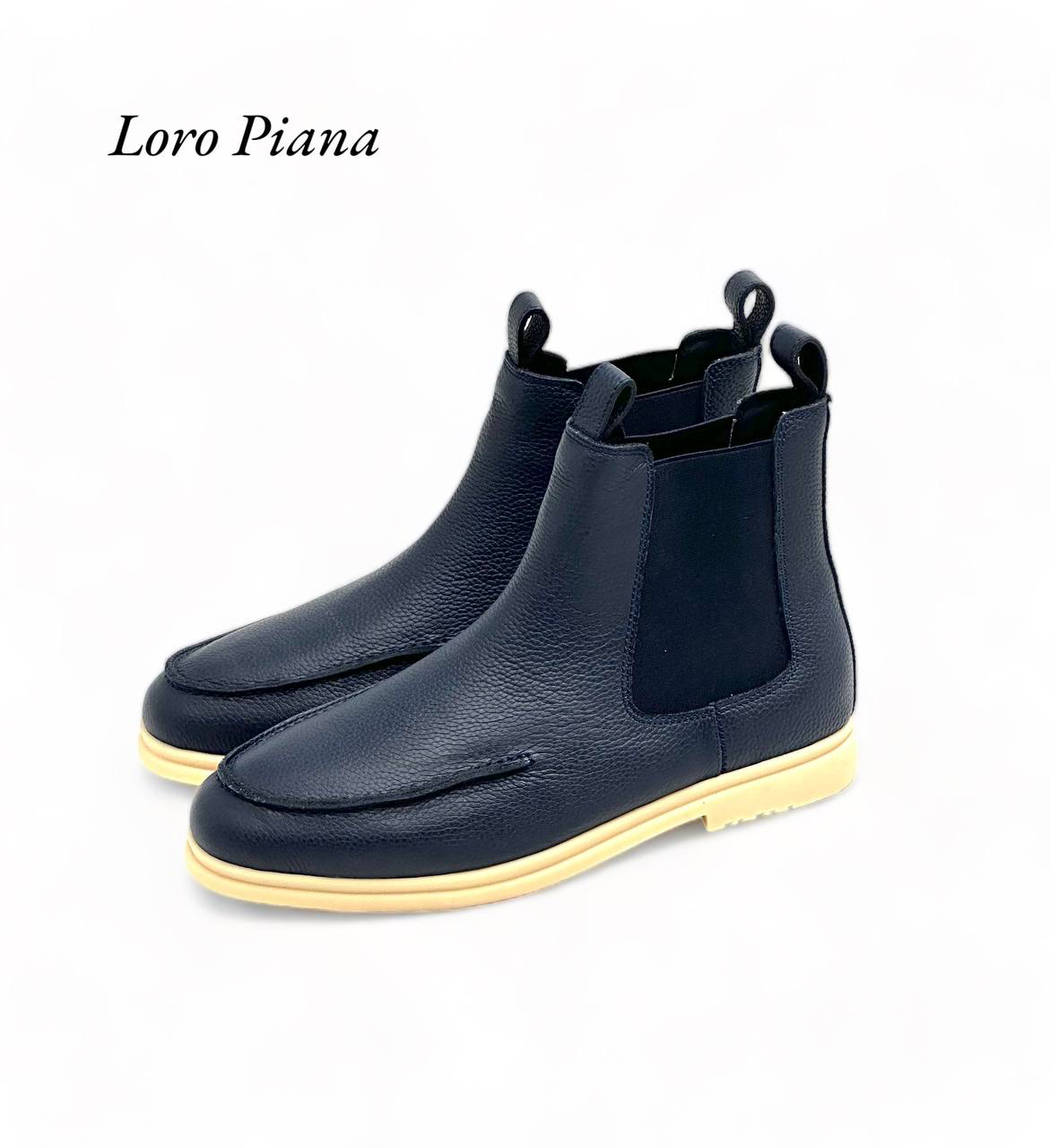 loro-chelsi-vysokie-sinie-kozha.png LORO челси высокие синие кожа — изображение 1