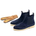 LORO челси высокие синие замша