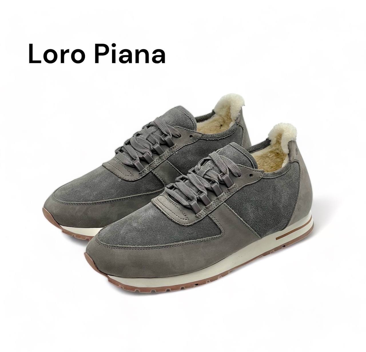 loro-krossovki-serye-na-mehu.jpg LORO Кроссовки серые на меху — изображение 1