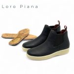 LORO PIANA челси низкие черные