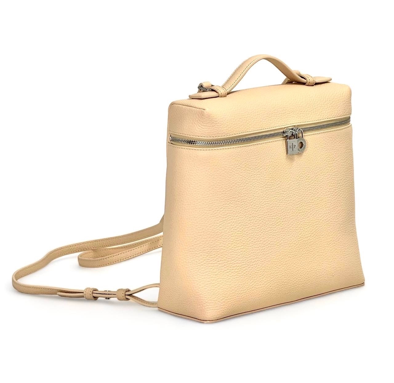 loro-piana-ryukzak-persikovyj-serebro.jpg LORO PIANA рюкзак персиковый серебро — изображение 1