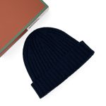 LORO PIANA шапка кашемир темно-синяя