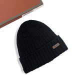 LORO PIANA шапка шерсть черная