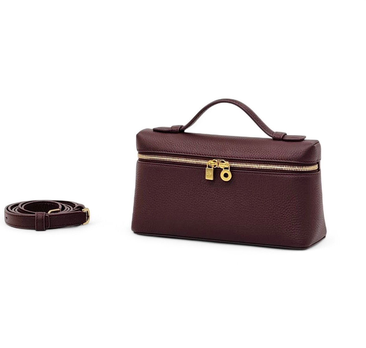 loro-piana-sumka-malenkaya-togo-bordovaya-zoloto.jpg LORO PIANA сумка маленькая того бордовая золото — изображение 1