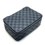 LV борсетка Cube De Rangement серая шашка средняя