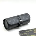 LV чехол для часов серая монограмма