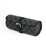 LV чехол для часов серая шашка