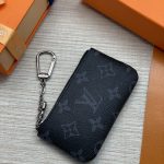 LV чехол для ключей канва в серой монограмме