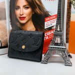 LV кошелек Ariane кожа монограмма черный