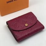 LV кошелек Ariane кожа монограмма красный