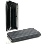 LV кошелек средний серая шашка