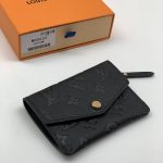 LV кошелек Victorine кожа монограмма черный