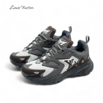 LV кроссовки темно-серые по бокам черны лого ЛВ
