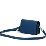 LV мессенджер бумажник Fastline Wearable синяя лазурная кожа того