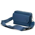 LV Мессенджер Fastline синий кожа того