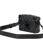 LV мессенджер Сумка Soul Trunk канва серая монограмма