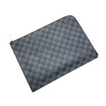 LV папка А4 серая шашка