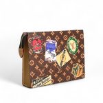 LV папка вояж канва коричневая монограмм