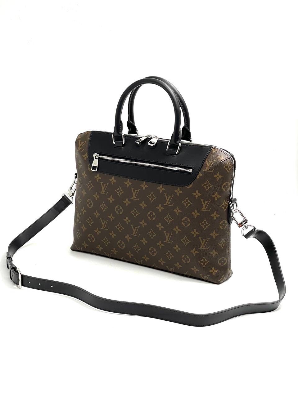 lv-portfel-jour-korichnevaya-monogramma-karman-na-molnii.jpg LV портфель Jour коричневая монограмма карман на молнии — изображение 1