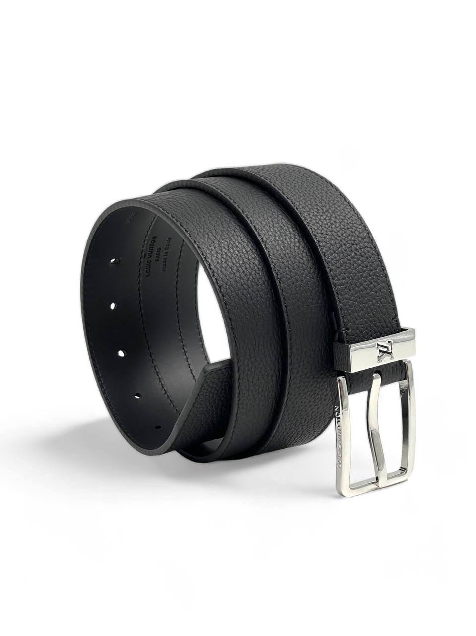 lv-remen-bryuchnyj-kozha-togo-chernyj.jpg LV ремень брючный кожа Togo черный — изображение 1