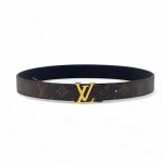 LV ремень коричневая монограмма пряжка LV золото