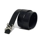 LV ремень крокодил джинсовый съемная пряжка черный