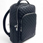 LV рюкзак Avenue черная кожа тисненная в шашку