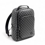 LV рюкзак Avenue из канвы в серую шашку