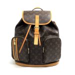 LV рюкзак коричневая монограмм бежевая кожа